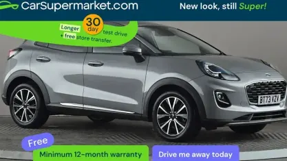 Second-hand Ford Puma Titanium 125 CP (91 kW) 2023 Argintiu SUV
