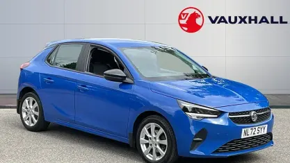 Used Vauxhall Corsa Edition 75 HP (55 kW) 2022 Blue Hatchback