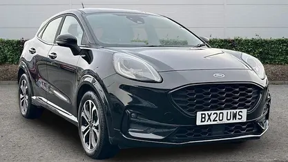 Black Used 2020 Ford Puma ST-Line Hatchback | £12,299 (Fair price)
