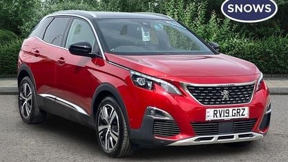 Usado Peugeot 3008 GT-line 131 CV (96 kW) 2019 Rojo SUV