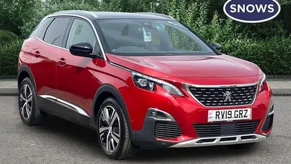 Begagnad Peugeot 3008 GT-line 131 HK (96 kW) 2019 Röd SUV