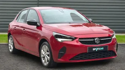 Used Vauxhall Corsa 75 HP (55 kW) 2020 Red Hatchback