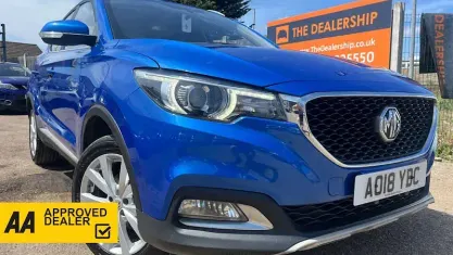 Used MG ZS Excite 106 HP (77 kW) 2018 Blue SUV