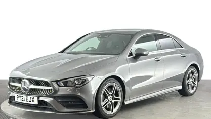 Used Mercedes CLA220 AMG Line Premium 190 HP (139 kW) 2021 Grey Sedan