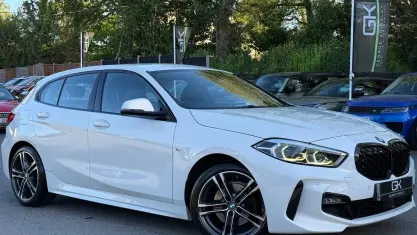 Used BMW 118 M Sport 140 HP (102 kW) 2020 White Hatchback