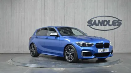 Used BMW M140 M Sport 340 HP (250 kW) 2019 Blue Hatchback