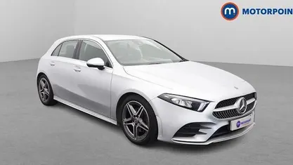 Used Mercedes A200 AMG line 150 HP (110 kW) 2019 Silver Hatchback