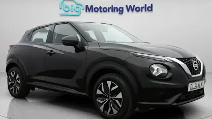 Used Nissan Juke Acenta 114 HP (83 kW) 2021 Black SUV