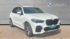 White Used 2022 BMW X5 M Sport SUV | £42,995 (Fair price)