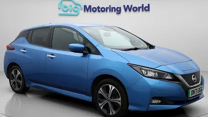 Used Nissan Leaf Tekna 160 kW (218 HP) 2021 Blue Hatchback