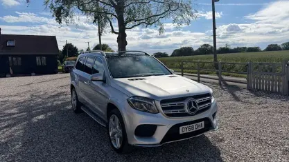 Used Mercedes GLS350 AMG line 258 HP (189 kW) 2018 Silver SUV