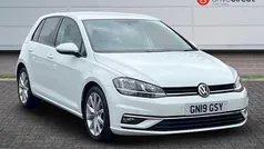 White Used 2019 VW Golf VII GT Hatchback | £13,251 (Fair price)
