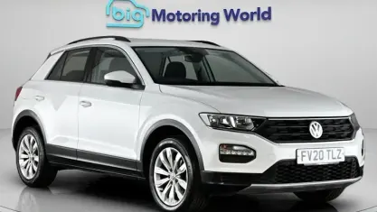 Używany VW T-Roc SE 116 KM (85 kW) 2020 Biały SUV
