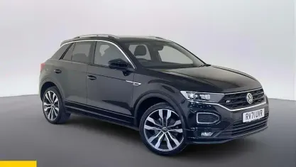 Begagnad VW T-Roc R-line 150 HK (110 kW) 2021 Svart SUV