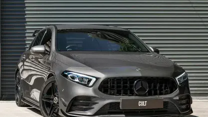 Used Mercedes A35 AMG Premium 306 HP (225 kW) 2019 Grey Hatchback