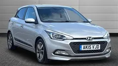 Sleek silver Used 2015 Hyundai i20 Premium Hatchback | £7,690 (Fair price)