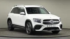 Polar white standard finish Used 2021 Mercedes GLB200 AMG line SUV | £25,500 (Fair price)