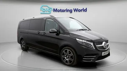 Black Used 2023 Mercedes V300 AMG line MPV | £55,300 (Good price)