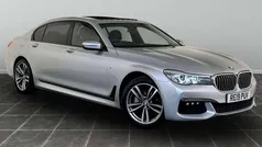 Silver Used 2019 BMW 740L M Sport Sedan | £26,995 (Fair price)