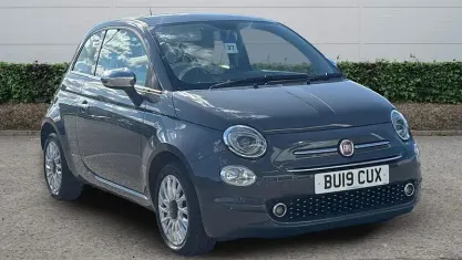 Used Fiat 500 Lounge 69 HP (50 kW) 2019 Grey Hatchback