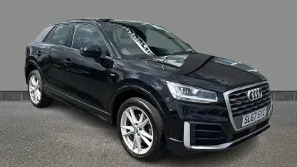 Used Audi Q2 S-Line 150 HP (110 kW) 2017 Black SUV