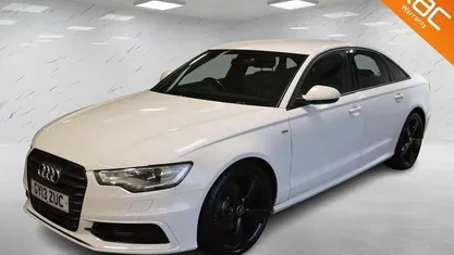 Used Audi A6 Black Edition 177 HP (130 kW) 2013 White Sedan