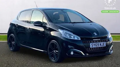 Black Used 2019 Peugeot 208 GT-line Hatchback | £11,699 (Fair price)