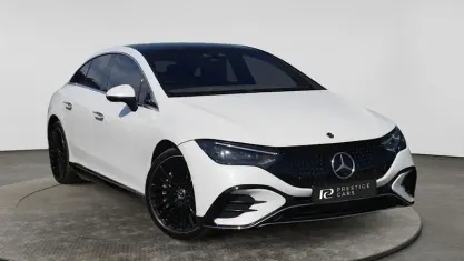 Used Mercedes EQE350 AMG line 214 kW (292 HP) 2023 White Sedan