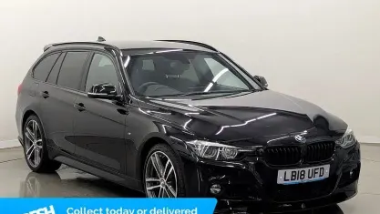 Used BMW 330 M Sport 258 HP (189 kW) 2018 Black Estate