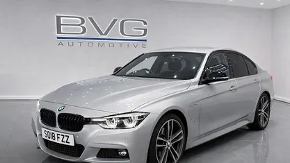 Used BMW 330e M Sport 252 HP (185 kW) 2018 Silver Sedan