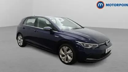Used VW Golf VII Style 150 HP (110 kW) 2021 Blue Hatchback