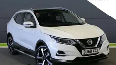 White Used 2018 Nissan Qashqai Tekna SUV | £13,995 (Fair price)