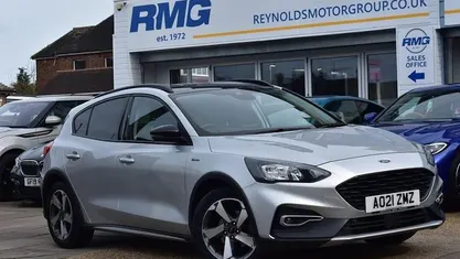 Used Ford Focus Active 125 HP (91 kW) 2021 Silver Hatchback