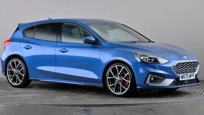 Used Ford Focus ST 190 HP (139 kW) 2020 Blue Hatchback