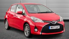 Chili red Used 2017 Toyota Yaris Hatchback | £10,490 (Fair price)