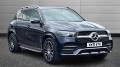 Blue Used 2021 Mercedes GLE350e AMG Line Premium SUV | £44,950 (Fair price)
