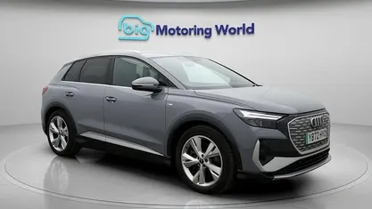 Grey Used 2023 Audi Q4 e-tron S-Line SUV | £23,900 (Fair price)