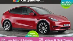 Red Used 2022 Tesla Model Y Performance SUV | £31,197 (Fair price)