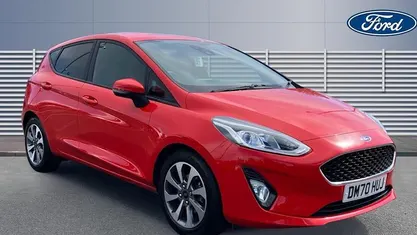 Used Ford Fiesta Trend 125 HP (91 kW) 2021 Red Hatchback