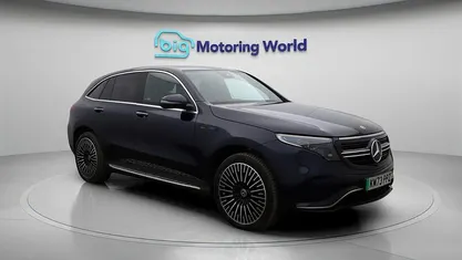 Blue Used 2023 Mercedes EQC400 AMG line SUV | £29,300 (Fair price)