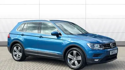 Używany VW Tiguan Match 150 KM (110 kW) 2019 Niebieski SUV