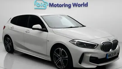 Used BMW 118 M Sport 150 HP (110 kW) 2020 White Hatchback