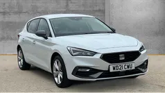White Used 2021 Seat Leon FR Hatchback | £13,740 (Fair price)