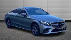 Silver Used 2021 Mercedes C200 AMG line Coupe | £23,495 (Fair price)