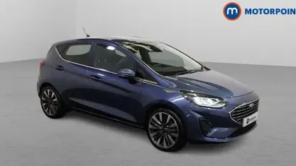 Usado Ford Fiesta Titanium X 125 HP (91 kW) 2021 Azul Citadino