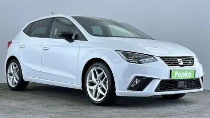 Used Seat Ibiza FR 110 HP (80 kW) 2021 White Hatchback