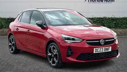 Used Vauxhall Corsa Ultimate 131 HP (96 kW) 2023 Red Hatchback