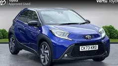 Blue Used 2023 Toyota Aygo Hatchback | £16,091 (Fair price)