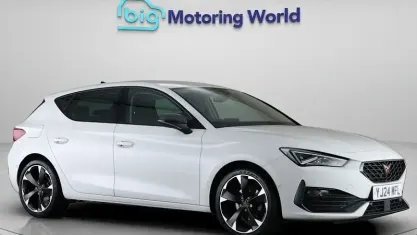 Used Cupra Leon 150 HP (110 kW) 2024 White Hatchback
