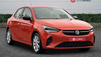 Used Vauxhall Corsa 75 HP (55 kW) 2021 Orange Hatchback